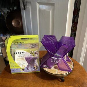 Xyron - Create-A-Sticker - Model 150 "X" Dispenser - Purple Sparkle - NEW